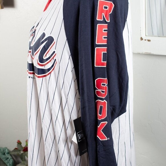 Boston Red Sox New Era Women's 3/4 Sleeve Raglan T-Shirt, 1X, NWT - Picture 4 of 6